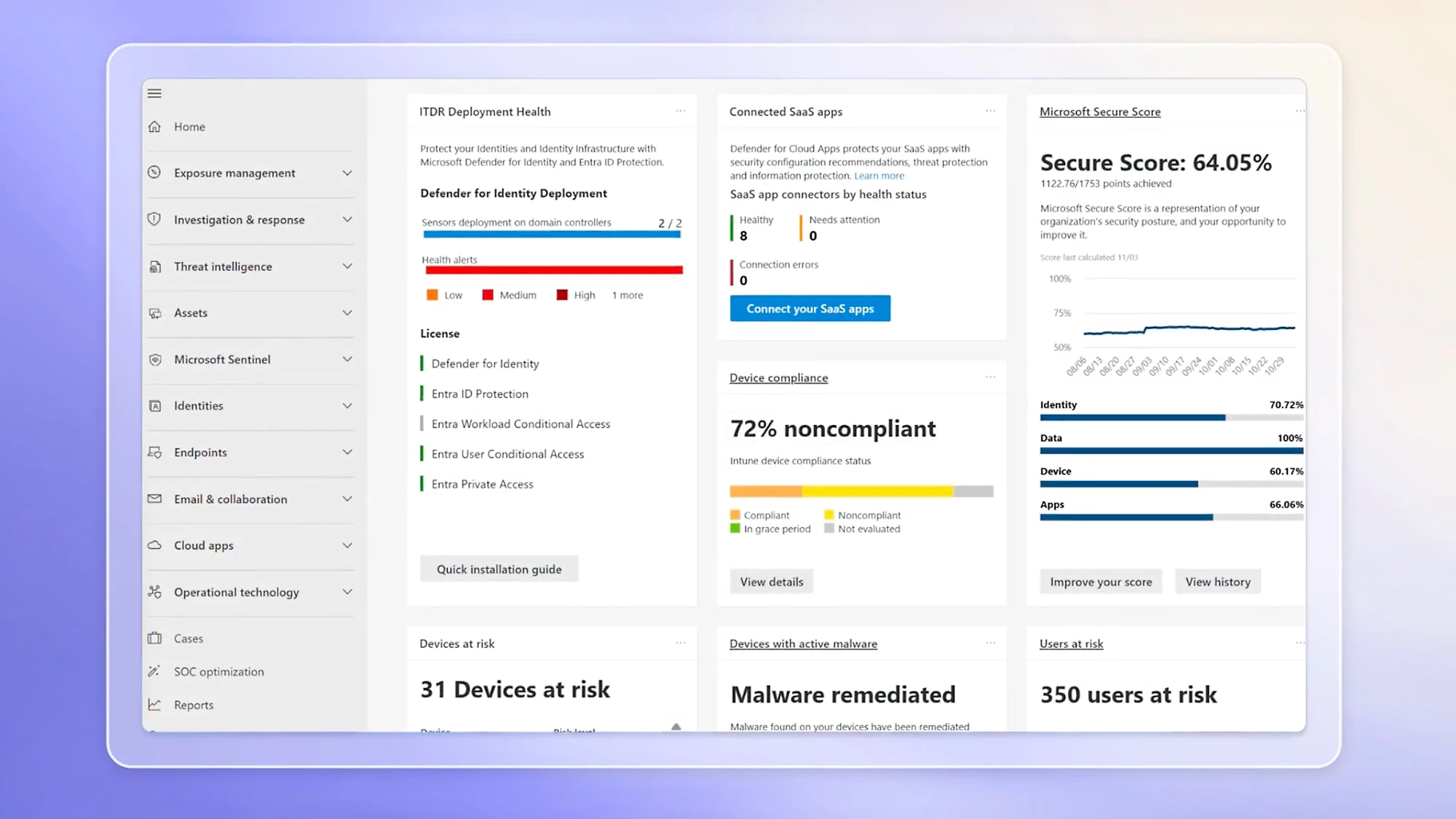 Microsoft Security Banner