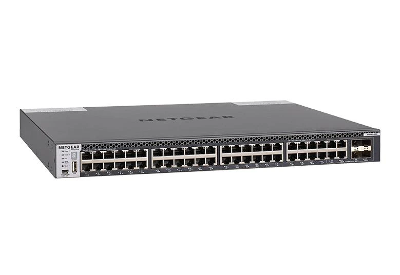 Netgear 48-Port Managed L3 Stack Switch, 10G(48), Sfp+ (4), Life Wty